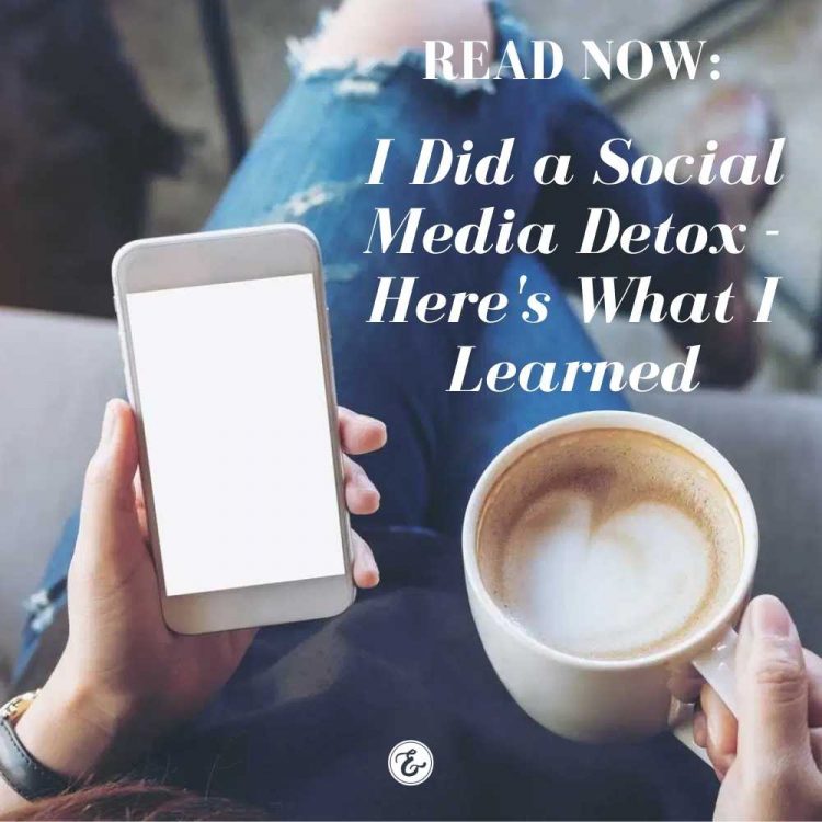 i did a social media detox, here's what i learned