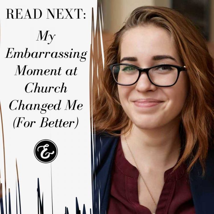 my embarrassing moment at church board